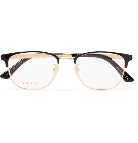 gucci frames men 03010|gucci gold frame glasses men's.